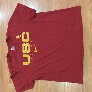 Nike USC Football t-shirt Tee The Nike Tee Size XXL